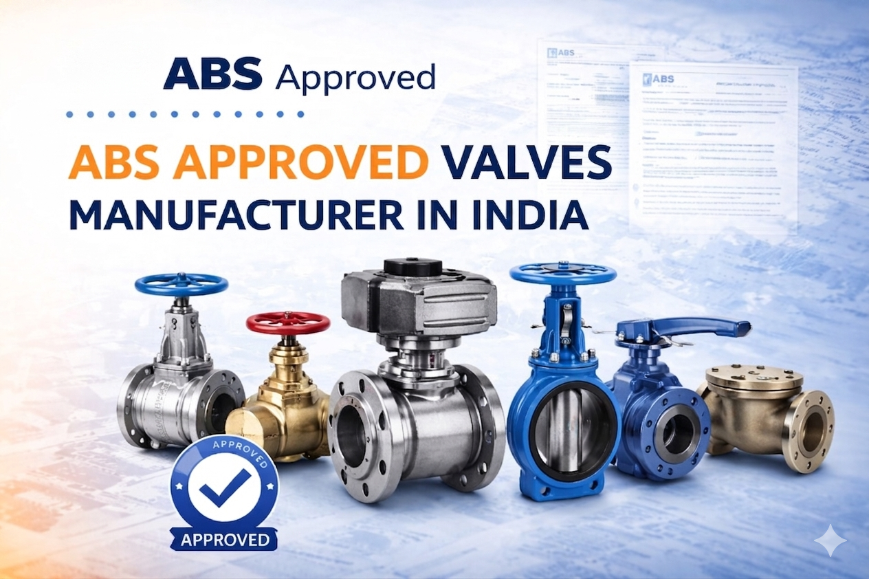 ABS approved marine valves manufactured in India for marine and offshore applications