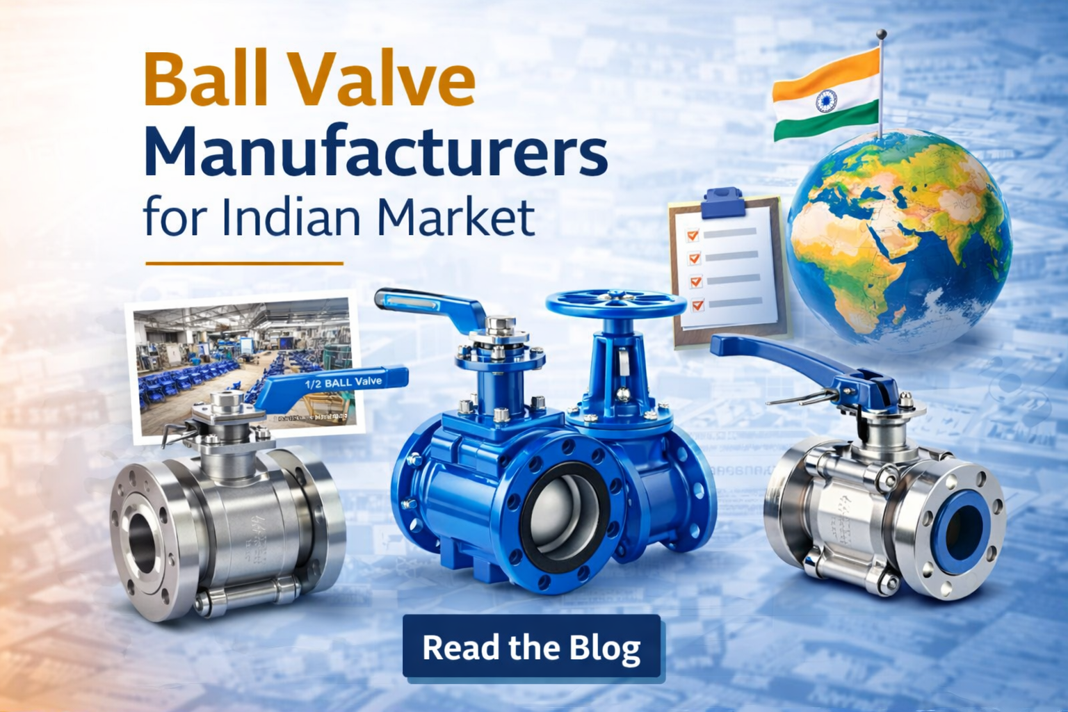 Ball valves manufacturing process and industrial valve solutions
