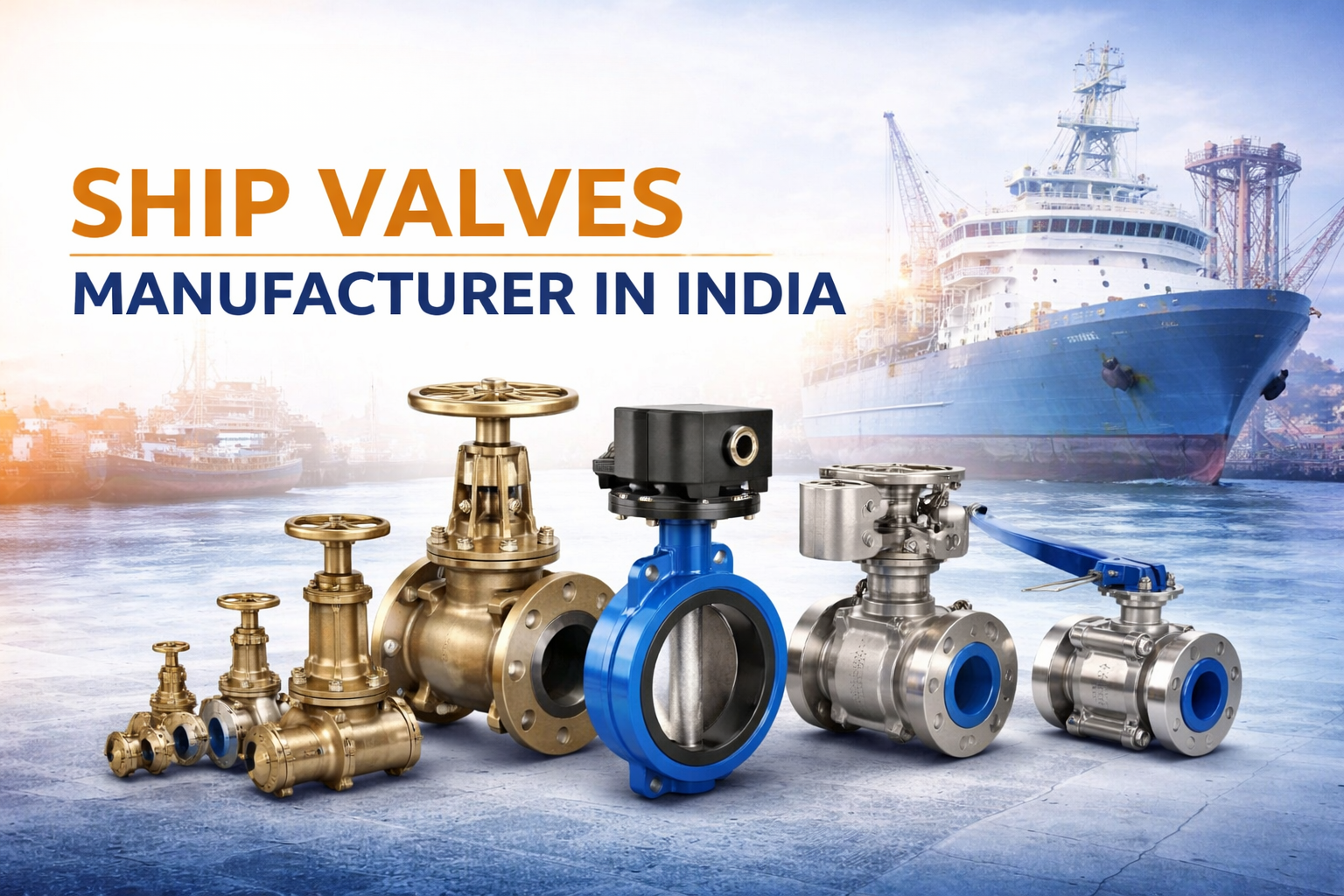 Ship valves manufacturing process and marine valve solutions