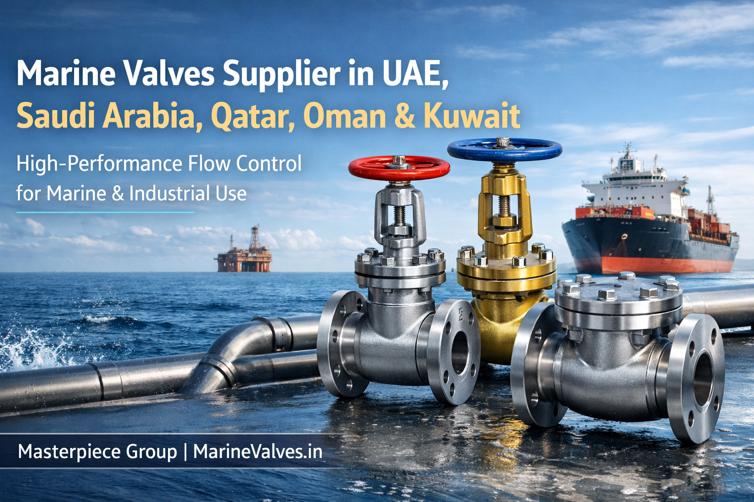 Marine Valves Supplier in UAE Saudi Arabia Qatar Oman Kuwait