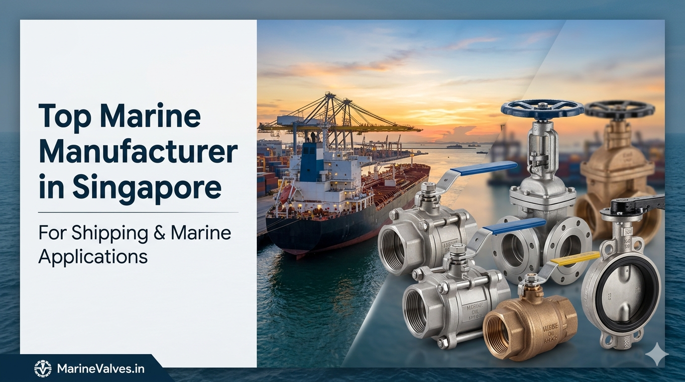 Top Marine Valves Manufacturer in Singapore for Shipping and Marine Applications